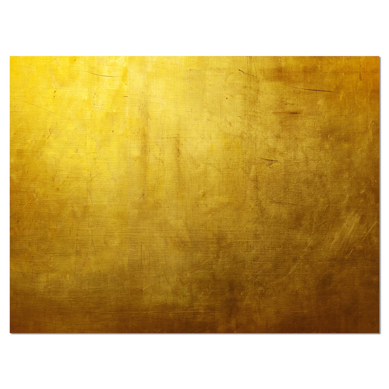 Designart - Gold Texture - Abstract Canvas art print